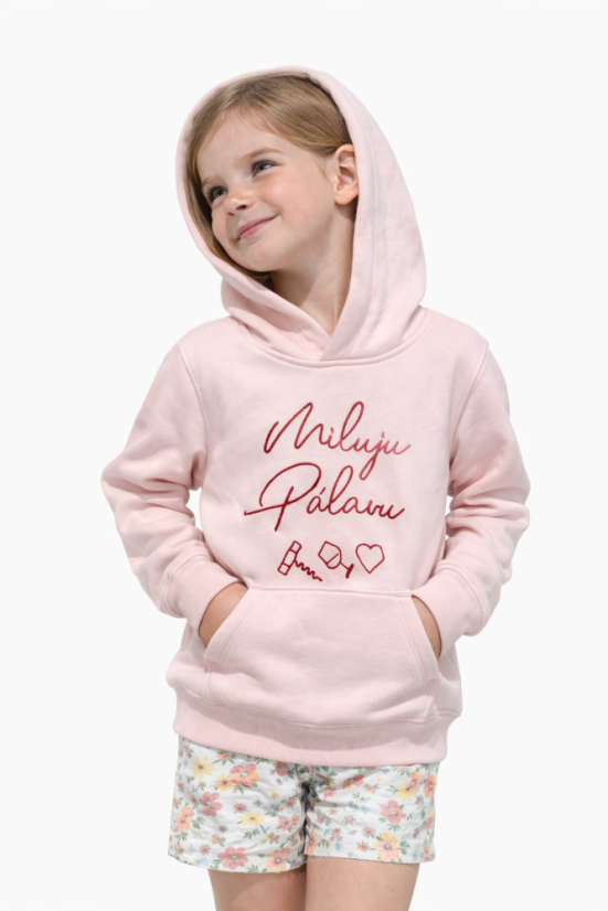 Dětská mikina Miluju Pálavu - Velikost: 134/140