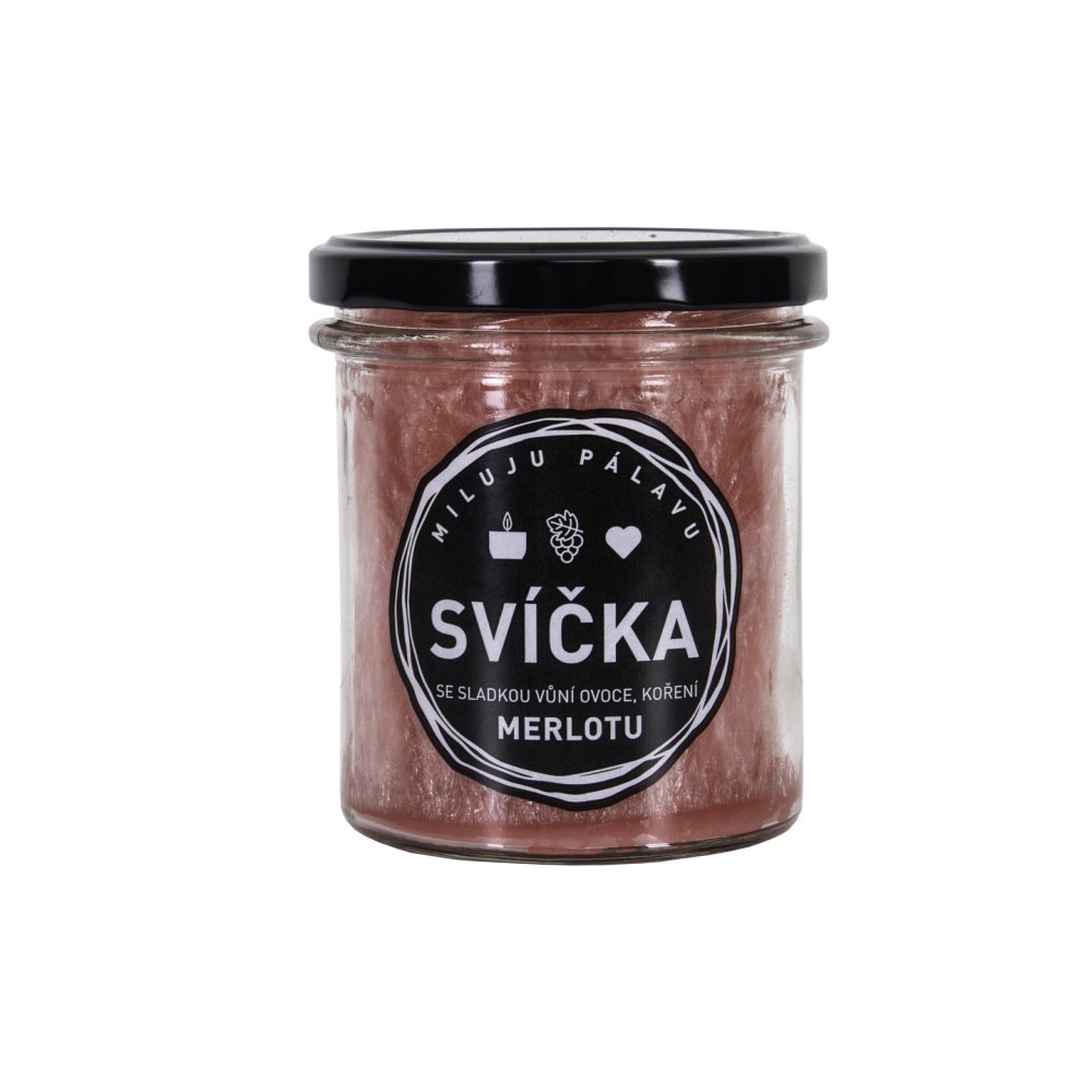 SVÍČKA MERLOT A KOŘENÍ
