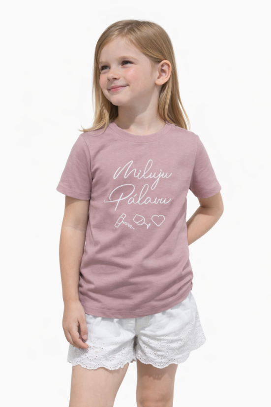Dětské tričko Miluju Pálavu - Velikost: 110/116