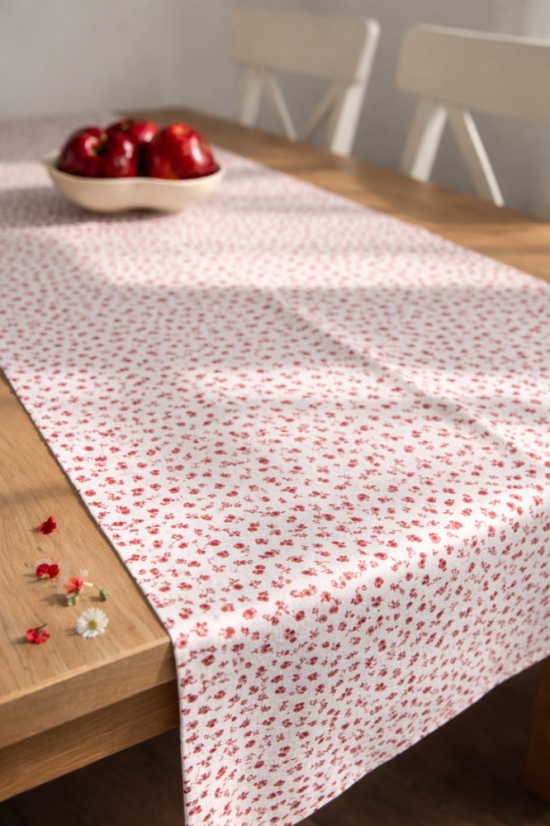 Folklorní ubrus - Varianta: Folklorní tulipánky