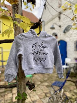 Dětská mikina Miluju Pálavu