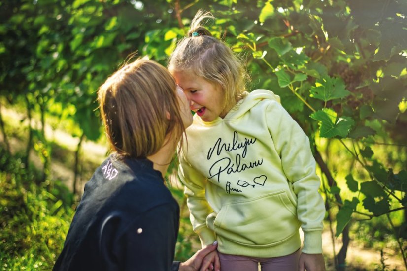 Dětská mikina Miluju Pálavu - Velikost: 146/152