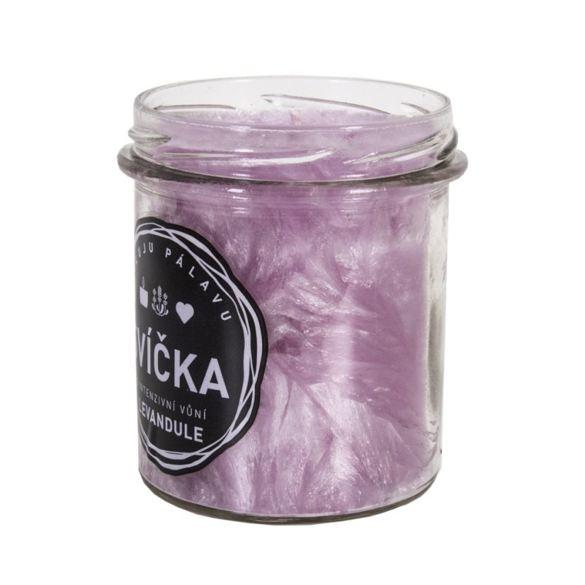 SVÍČKA LEVANDULOVÁ
