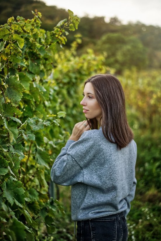 DÁMSKÁ MIKINA OVERSIZED SE STAHOVACÍ GUMIČKOU ŠEDÁ - Velikost: S
