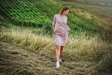 DÁMSKÉ ŠATY S NÁPISEM MILUJU PÁLAVU - Velikost: S