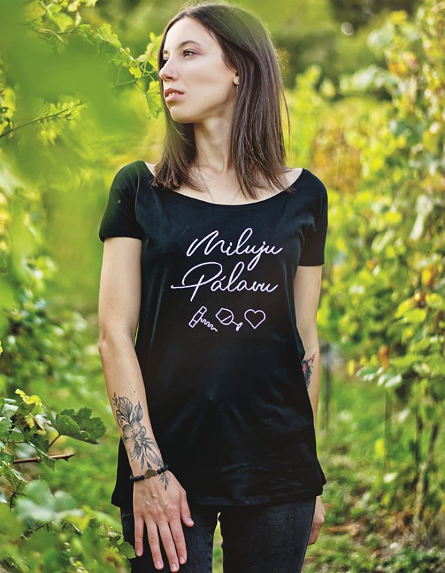 TRIČKO MILUJU PÁLAVU - Velikost: M