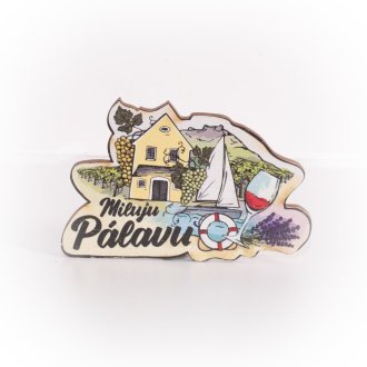 Magnetka Miluju Pálavu