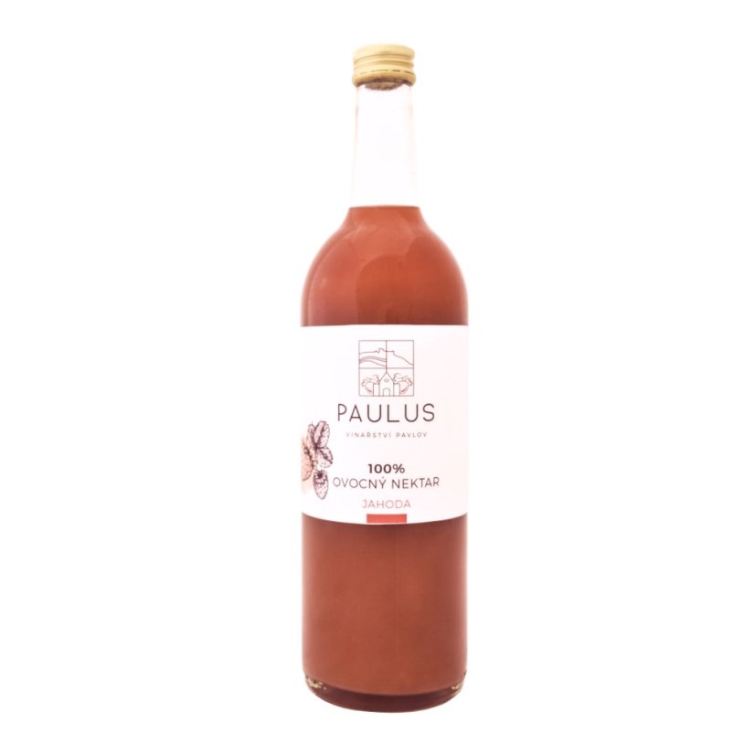 Jahodový nektar 0,75l