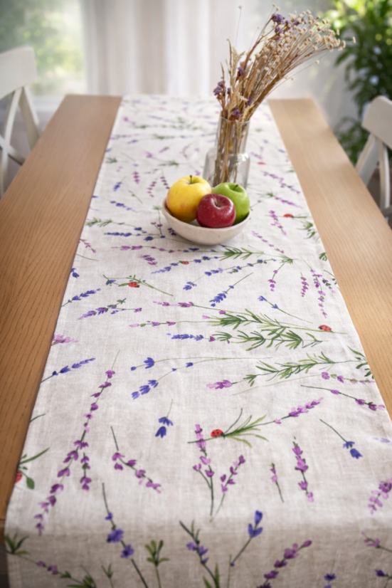 Folklorní ubrus - Varianta: Folklorní tulipánky